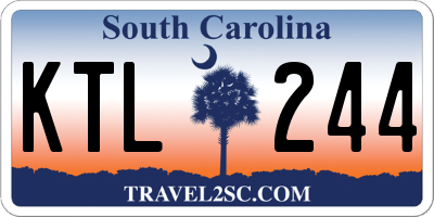SC license plate KTL244