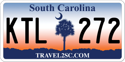 SC license plate KTL272