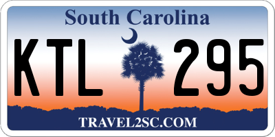 SC license plate KTL295