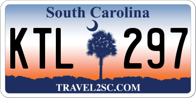 SC license plate KTL297