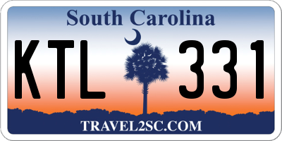 SC license plate KTL331