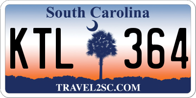 SC license plate KTL364