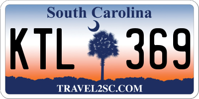 SC license plate KTL369