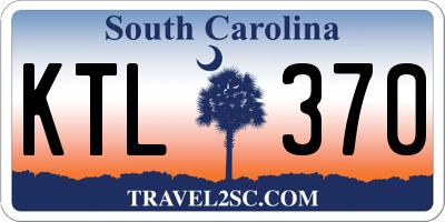 SC license plate KTL370