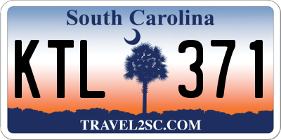 SC license plate KTL371
