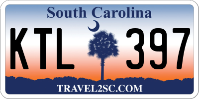 SC license plate KTL397