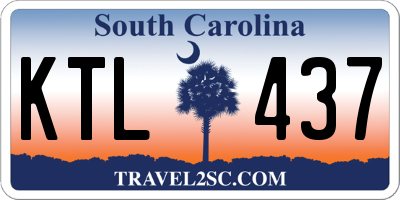 SC license plate KTL437