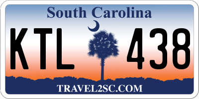 SC license plate KTL438