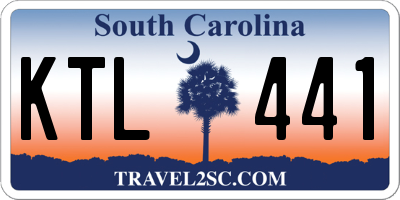 SC license plate KTL441