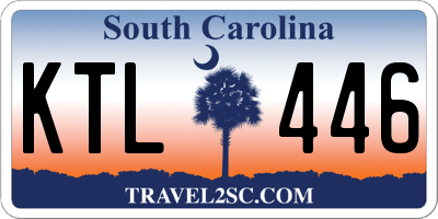 SC license plate KTL446