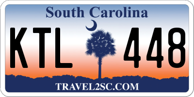 SC license plate KTL448