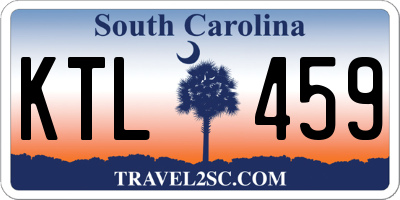 SC license plate KTL459