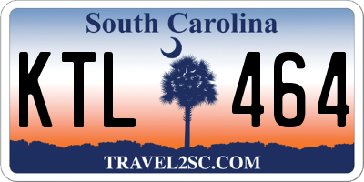 SC license plate KTL464