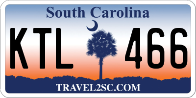 SC license plate KTL466