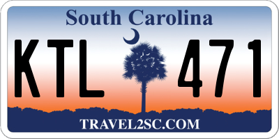 SC license plate KTL471
