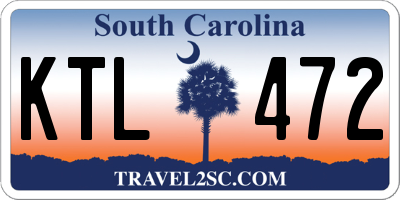 SC license plate KTL472