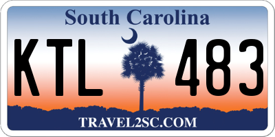 SC license plate KTL483