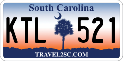 SC license plate KTL521