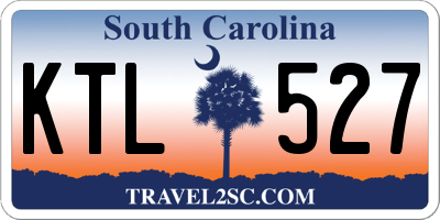 SC license plate KTL527