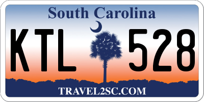 SC license plate KTL528