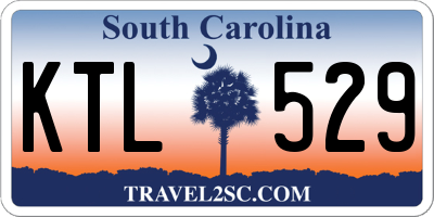 SC license plate KTL529