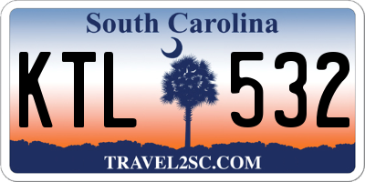 SC license plate KTL532