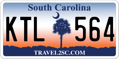 SC license plate KTL564
