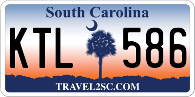SC license plate KTL586