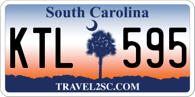 SC license plate KTL595