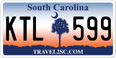SC license plate KTL599