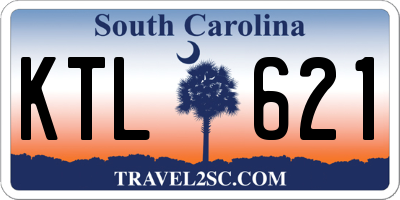 SC license plate KTL621