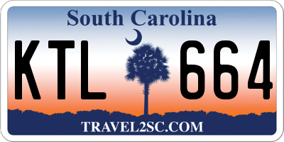 SC license plate KTL664