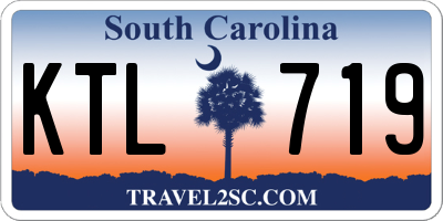 SC license plate KTL719