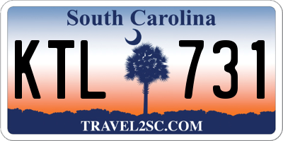 SC license plate KTL731