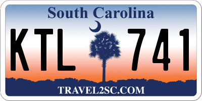 SC license plate KTL741