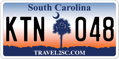 SC license plate KTN048