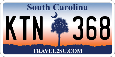 SC license plate KTN368
