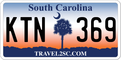 SC license plate KTN369