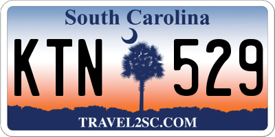 SC license plate KTN529