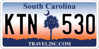 SC license plate KTN530