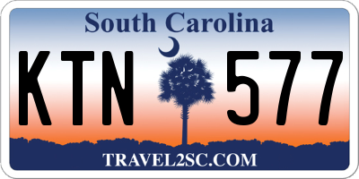 SC license plate KTN577