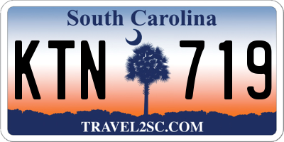SC license plate KTN719