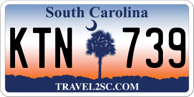 SC license plate KTN739