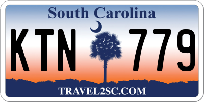 SC license plate KTN779