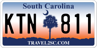 SC license plate KTN811