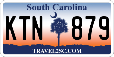 SC license plate KTN879