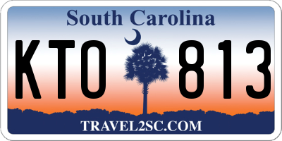 SC license plate KTO813