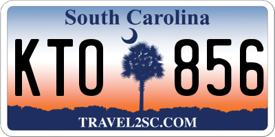 SC license plate KTO856