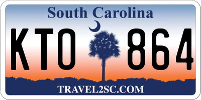 SC license plate KTO864