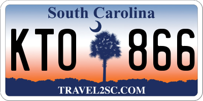 SC license plate KTO866
